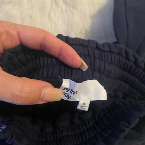 [a new day] revolve navy sweatpants - Picture 2 of 4